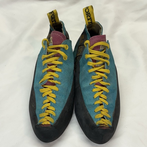 Vintage La Sportiva Rock Climbing Shoes Men's US 7 Women's 9 - Picture 8 of 16